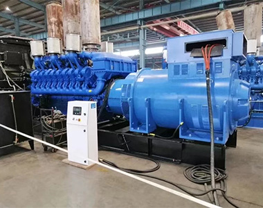 hy3380cc海洋之神1800KW/10.5Kv高压发电机应用于某工厂项目
